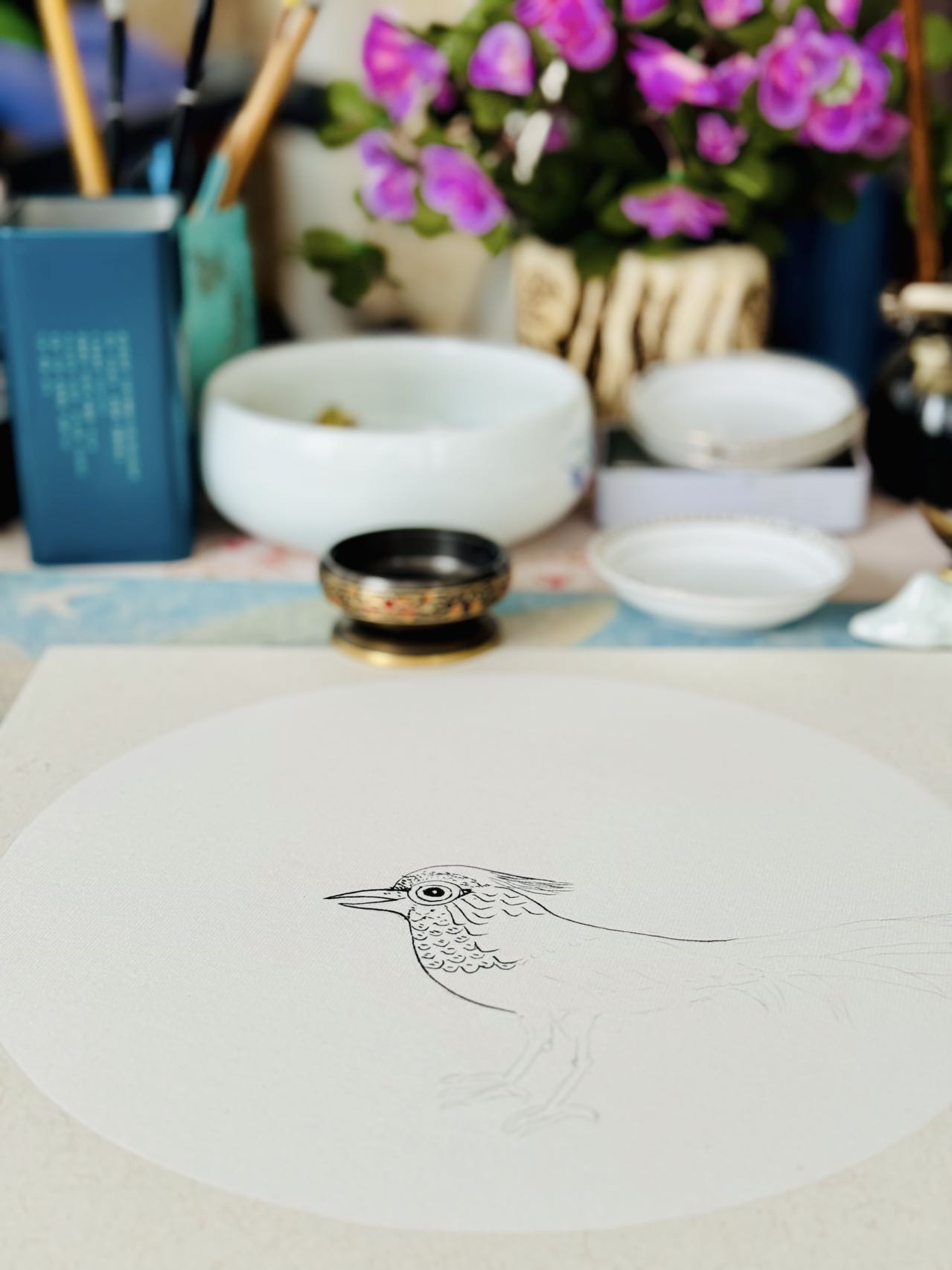 长寿的第三诀窍,找到自己的爱好,比如绘画