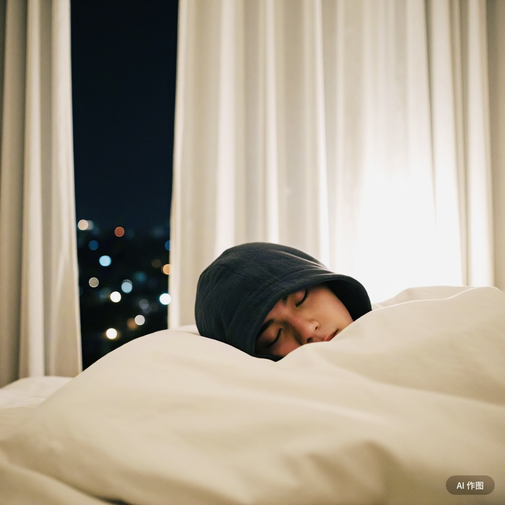 睡觉戴帽子,冬季保暖